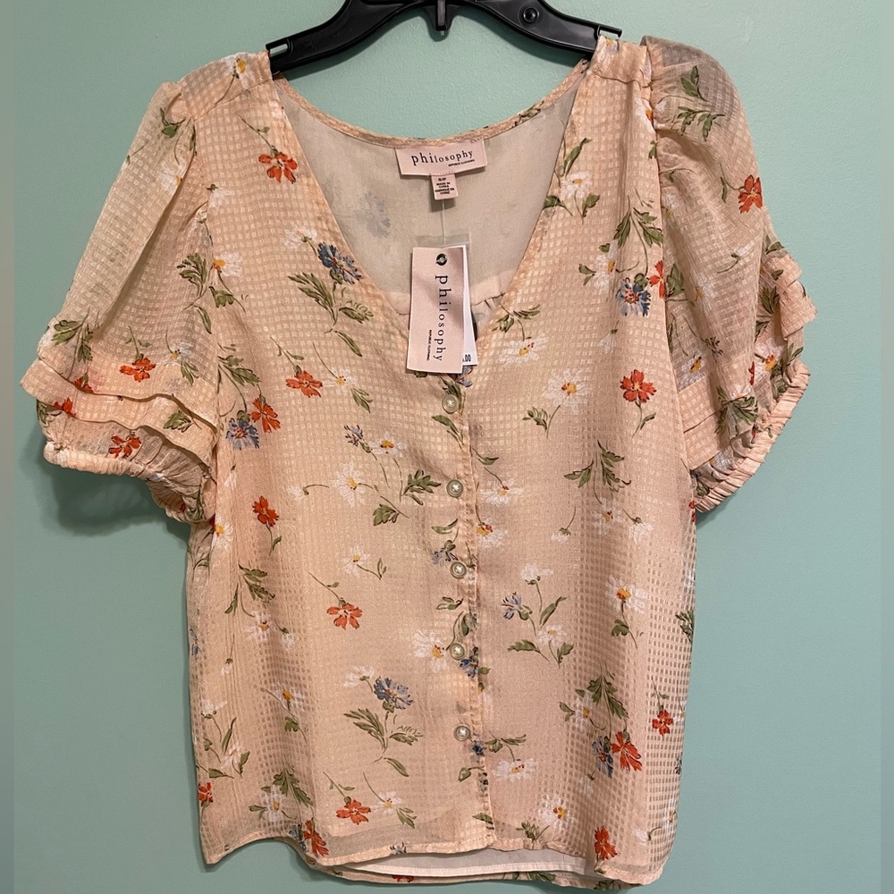 NWT Philosophy Republic Blouse